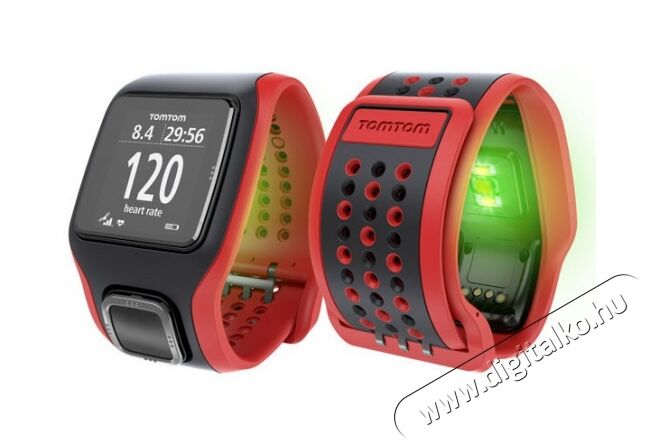 TomTom 1RH0.001.02 Multi-Sport Cardio sportkaróra - piros/fekete Háztartás / Otthon / Kültér - Óra - Sport / pulzusmérő óra - 307949