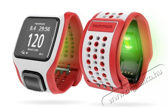 TomTom 1RH0.001.03 Multi-Sport Cardio sportkaróra - fehér/piros Háztartás / Otthon / Kültér - Óra - Sport / pulzusmérő óra - 307954