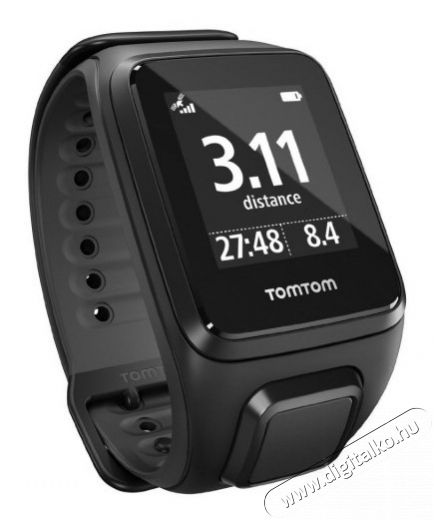 TomTom 1RF0.001.05 Runner 2 Cardio (S) sportkaróra - fekete Háztartás / Otthon / Kültér - Óra - Sport / pulzusmérő óra - 307985