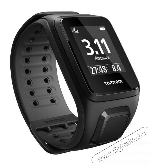 TomTom 1RFM.001.08 Runner2 Cardio + Music (L) sportkaróra - fekete Háztartás / Otthon / Kültér - Óra - Sport / pulzusmérő óra - 307976