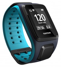 TomTom 1RFM.001.05 Runner 2 Cardio + Music + Headset (L) sportkaróra - sötétkék/világoskék Háztartás / Otthon / Kültér - Óra - Sport / pulzusmérő óra - 307955
