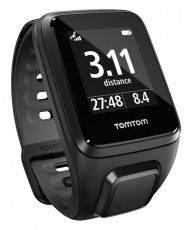 TomTom 1RFM.001.07 Runner 2 Cardio + Music + Headset (S) sportkaróra - fekete Háztartás / Otthon / Kültér - Óra - Sport / pulzusmérő óra - 307956