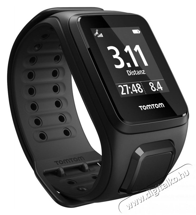 TomTom 1RFM.003.01 Spark Fit Cardio + Music (L) sportkaróra - fekete Háztartás / Otthon / Kültér - Óra - Sport / pulzusmérő óra - 307973