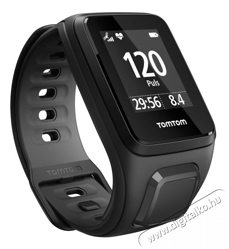 TomTom 1RFM.001.06 Runner 2 cardio / music sport óra - fekete Háztartás / Otthon / Kültér - Óra - Sport / pulzusmérő óra - 308463