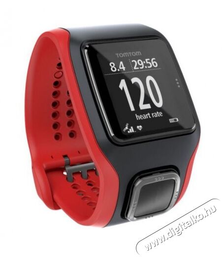 TomTom 1RH0.001.02 Multi-Sport Cardio sportkaróra - piros/fekete Háztartás / Otthon / Kültér - Óra - Sport / pulzusmérő óra - 307949