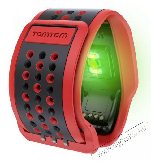 TomTom 1RA0.001.01 Runner Cardio sportkaróra - fekete/piros Háztartás / Otthon / Kültér - Óra - Sport / pulzusmérő óra - 307963