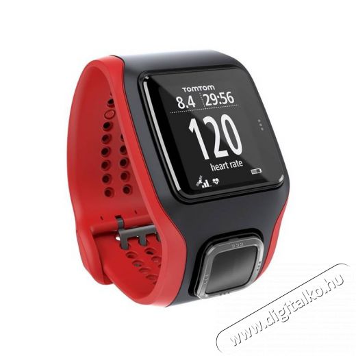 TomTom 1RA0.001.01 Runner Cardio sportkaróra - fekete/piros Háztartás / Otthon / Kültér - Óra - Sport / pulzusmérő óra - 307963