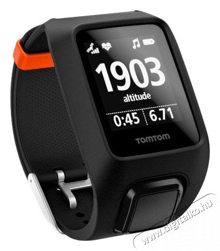 TomTom Adventurer (1RKM.000.02) Cardio+Music okosóra - fekete Mobil / Kommunikáció / Smart - Okos eszköz - Okosóra - 317458