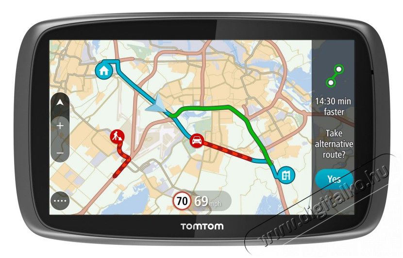 TomTom 1FC6.002.04 GO 60 GPS navigávió Autóhifi / Autó felszerelés - GPS navigáció - GPS navigáció - 307982