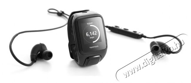 TomTom Tomtom Spark Music GPS (L) aktivitásmérő okosóra + Bluetooth Headset - fekete Mobil / Kommunikáció / Smart - Okos eszköz - Okosóra - 307968