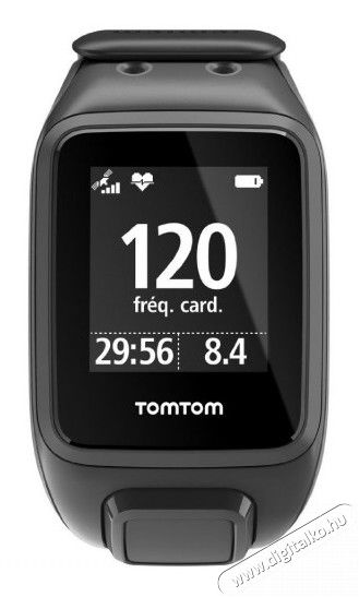 TomTom 1RFM.001.06 Runner 2 cardio / music sport óra - fekete Háztartás / Otthon / Kültér - Óra - Sport / pulzusmérő óra - 308463