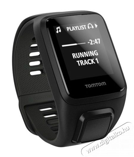 TomTom Spark 3 Cardio+Music (1RLM.002.10 TT) L-es okosóra + headset - fekete Mobil / Kommunikáció / Smart - Okos eszköz - Okosóra - 317467