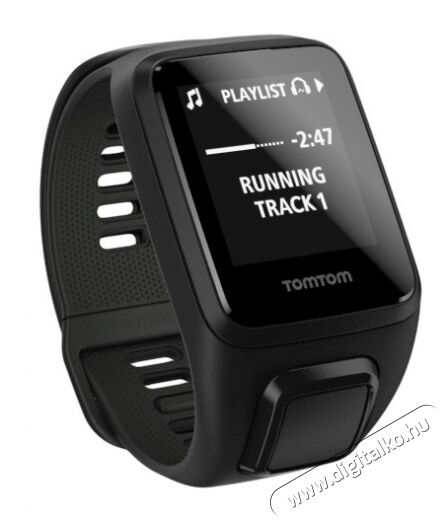 TomTom Spark 3 Cardio+Music (1RLM.002.10 TT) L-es okosóra + headset - fekete Mobil / Kommunikáció / Smart - Okos eszköz - Okosóra - 317467