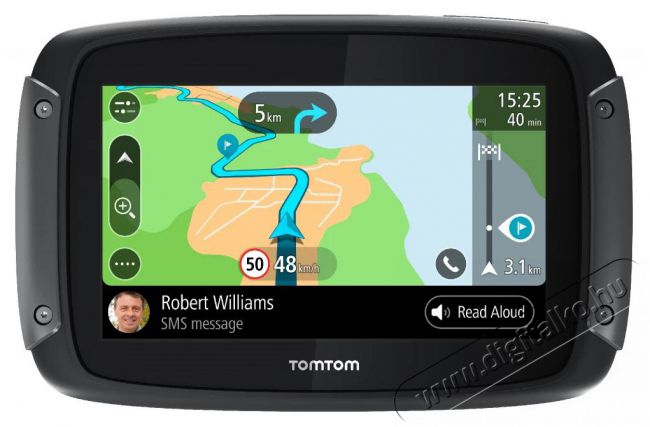 TomTom 1GF0.002.00 Eu,Wifi, LifeTime motoros Autóhifi / Autó felszerelés - GPS navigáció - GPS navigáció - 402499