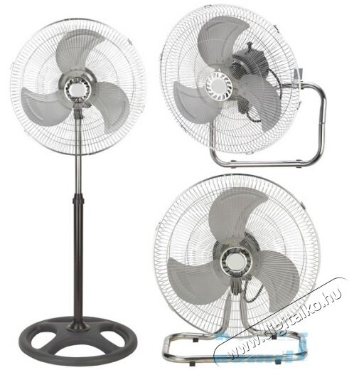 Too FANS-45-300-B-3IN1 padló ventilátor Háztartás / Otthon / Kültér - Ventilátor / Légkondicionáló - Álló / padló ventilátor - 361892