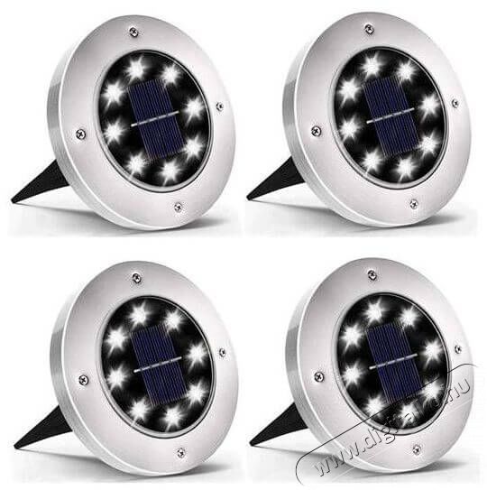 Too GD-SL004SS-8LED (4db) kültéri szolár LED dekorációs fény Háztartás / Otthon / Kültér - Világítás / elektromosság - Kerti / kültéri lámpa - 368383