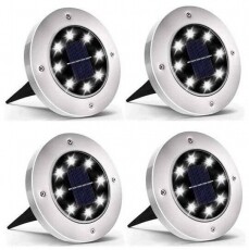 Too GD-SL004SS-8LED (4db) kültéri szolár LED dekorációs fény Háztartás / Otthon / Kültér - Világítás / elektromosság - Kerti / kültéri lámpa - 368383
