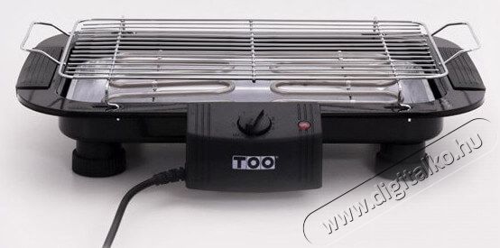Too BG-100B-2000W elektromos BBQ grill - fekete Konyhai termékek - Konyhai kisgép (sütés / főzés / hűtés / ételkészítés) - Kontakt grill sütő / sütőlap