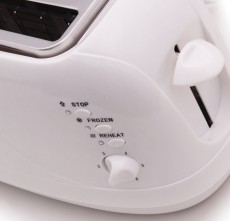 Too TO-4SL103W-1300W kenyérpirító - fehér Konyhai termékek - Konyhai kisgép (sütés / főzés / hűtés / ételkészítés) - Kenyérpirító - 368422