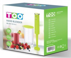 Too HB-200-112-G-S 200W botmixer - zöld Konyhai termékek - Konyhai kisgép (előkészítés / feldolgozás) - Botmixer - 368475