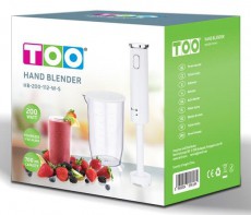 Too HB-200-112-W-S 200W botmixer - fehér Konyhai termékek - Konyhai kisgép (előkészítés / feldolgozás) - Botmixer - 368479