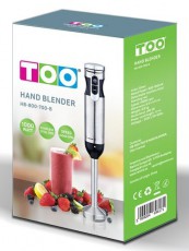 Too HB-800-700-B 1000W botmixer - ezüst Konyhai termékek - Konyhai kisgép (előkészítés / feldolgozás) - Botmixer - 368482