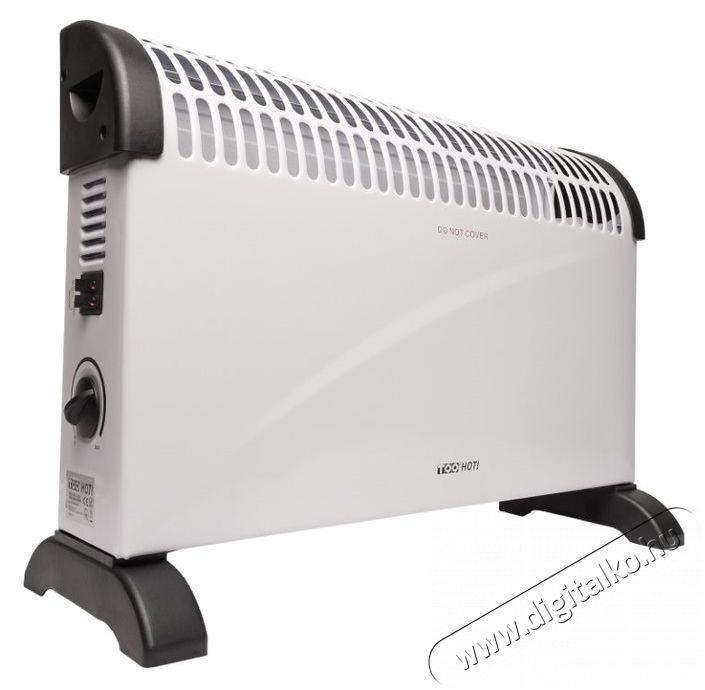 Too EC -100 2000W elektromos konvektor - fehér Háztartás / Otthon / Kültér - Fűtés - Konvektor - 379917