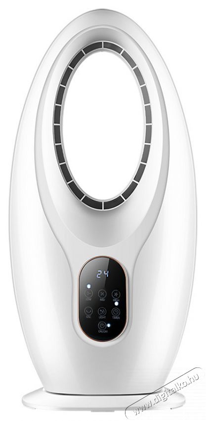 Too FANB-50-101-W fehér lapát nélküli ventilátor Háztartás / Otthon / Kültér - Ventilátor / Légkondicionáló - Asztali ventilátor - 381100