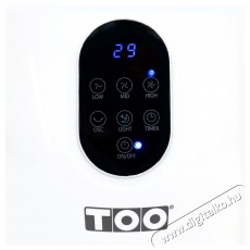 Too FANB-50-101-W fehér lapát nélküli ventilátor Háztartás / Otthon / Kültér - Ventilátor / Légkondicionáló - Asztali ventilátor - 381100