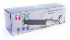 Too PPS-300-3S Ezüst asztalba süllyeszthető elosztó Háztartás / Otthon / Kültér - Világítás / elektromosság - Hálózati elosztó / hosszabbító / adapter - 387327