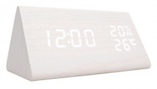 Too DC-300-W digitális óra - fehér Háztartás / Otthon / Kültér - Óra - Ébresztőóra - 388164