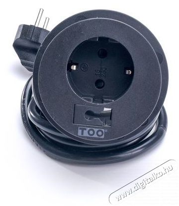 Too GPS-203-1B IP20, 1x 2P+F, kábelkivezettéssel, fekete asztalba süllyeszthető elosztó Háztartás / Otthon / Kültér - Világítás / elektromosság - Hálózati elosztó / hosszabbító / adapter - 386978