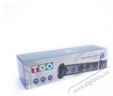 Too PPS-313-2B IP20 2x 2P+F, 2x USB-A, blueth, motorikus, fekete asztalba süllyeszthető elosztó Háztartás / Otthon / Kültér - Világítás / elektromosság - Hálózati elosztó / hosszabbító / adapter - 386973