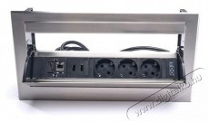 Too RPS-110-3S hidraulikus ezüst asztalba süllyeszthető elosztó Háztartás / Otthon / Kültér - Világítás / elektromosság - Hálózati elosztó / hosszabbító / adapter - 386979