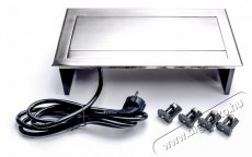 Too RPS-110-3S hidraulikus ezüst asztalba süllyeszthető elosztó Háztartás / Otthon / Kültér - Világítás / elektromosság - Hálózati elosztó / hosszabbító / adapter - 386979