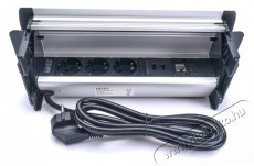 Too RPS-111-3BR szálcsiszolt asztalba süllyeszthető elosztó Háztartás / Otthon / Kültér - Világítás / elektromosság - Hálózati elosztó / hosszabbító / adapter - 386954