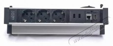 Too DPS-113-3S IP20,3x 2P+F,2x USB-A,RJ45,HDMI,színes csomagolás,ezüst asztalra rögzíthető elosztó Iroda és számítástechnika - Egyéb számítástechnikai termék - 387917