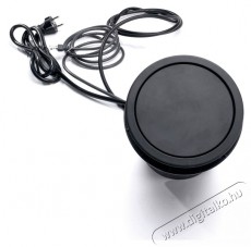 Too PPS-101-4B IP20,4x 2P+F,HDMI,RJ45,2x USB-A,Qi töltés, hidraulikus, asztalba süllyeszt elosztó - fekete Háztartás / Otthon / Kültér - Világítás / elektromosság - Hálózati elosztó / hosszabbító / adapter - 387912
