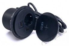 Too GPS-103-1B IP20,1x 2P+F,USB-A,Type-C Háztartás / Otthon / Kültér - Világítás / elektromosság - Hálózati elosztó / hosszabbító / adapter - 387914