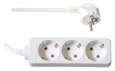 Too PSW-315 3 aljzat 1.5 méter 3x1.0mm2 fehér elosztó Háztartás / Otthon / Kültér - Világítás / elektromosság - Hálózati elosztó / hosszabbító / adapter - 403851