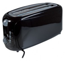 Too TO-4SL-120-B fekete 4 szeletes kenyérpirító Konyhai termékek - Konyhai kisgép (sütés / főzés / hűtés / ételkészítés) - Kenyérpirító - 500399