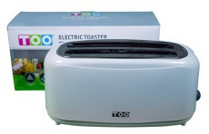 Too TO-4SL-120-W fehér 4 szeletes kenyérpirító Konyhai termékek - Konyhai kisgép (sütés / főzés / hűtés / ételkészítés) - Kenyérpirító - 500398