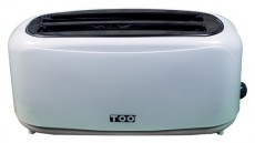 Too TO-4SL-120-W fehér 4 szeletes kenyérpirító Konyhai termékek - Konyhai kisgép (sütés / főzés / hűtés / ételkészítés) - Kenyérpirító - 500398