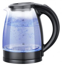 Too KE-800 1,8L-es fekete üveg vízforraló Konyhai termékek - Vízforraló / teafőző - 502151