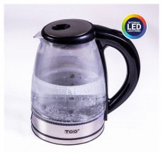 Too KE-810 1,8L-es ezüst üveg vízforraló Konyhai termékek - Vízforraló / teafőző - 502152