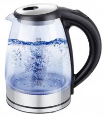 Too KE-810 1,8L-es ezüst üveg vízforraló Konyhai termékek - Vízforraló / teafőző - 502152