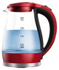 Too KE-820 1,7L-es piros prémium üveg vízforraló Konyhai termékek - Vízforraló / teafőző - 502153