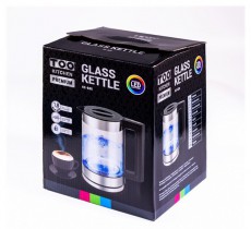 Too KE-830 1,8 L-es LED-es prémium üveg vízforraló Konyhai termékek - Vízforraló / teafőző - 502154