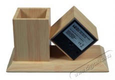 Too PHC-330-LB világosbarna digitális óra írószertartóval Háztartás / Otthon / Kültér - Óra - Egyéb óra - 492379