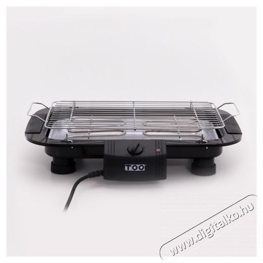 Too BG-100B-2000W fekete elektromos BBQ grill (Újszerű) Konyhai termékek - Konyhai kisgép (sütés / főzés / hűtés / ételkészítés) - Kontakt grill sütő / sütőlap - 505550